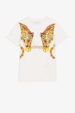 Jaguar-Print Logo T-Shirt