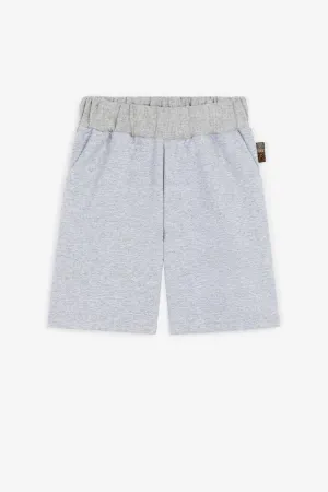 Joggingshorts mit Logo-Patch
