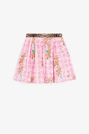 jupe à fleurs 