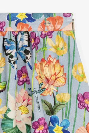 Jupe à imprimé floral