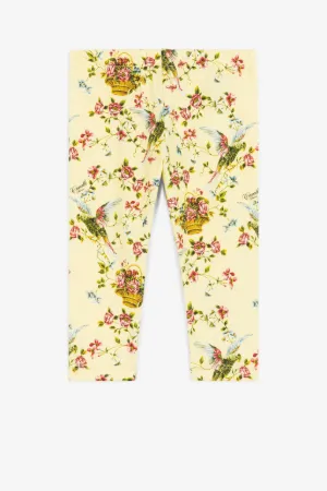 Legging à imprimé floral