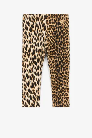 Legging à imprimé léopard