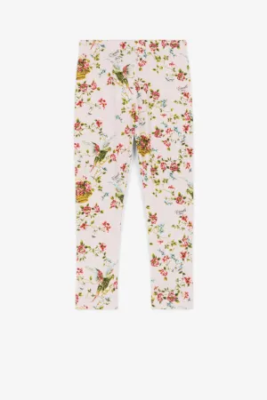 Leggings con estampado Floral