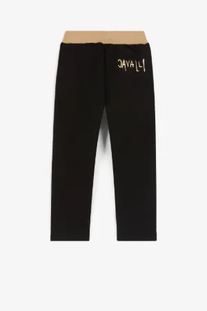Leggings con raya animalier