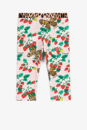 Леггинсы с принтами Butterfly и Strawberry