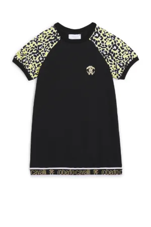 leopard print t shirt dress