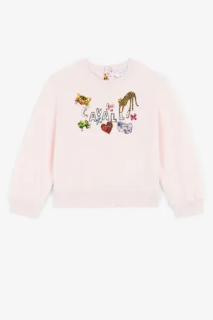 Logo And Wildlife-Print Sweatshirt