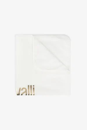 Logo-Print Baby Blanket