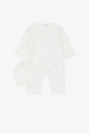 Logo-Print Babygrow Set