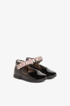 Logo-Print Ballet Flats