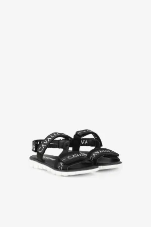 Logo-Print Sandals