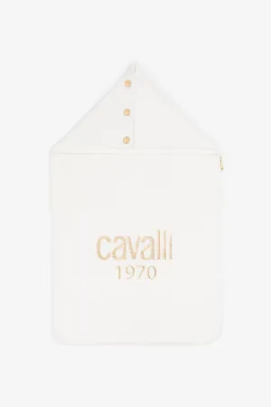 logo-print sleep bag