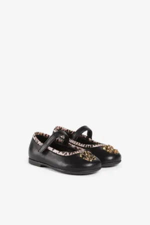 Mirror Snake Ballet Flats