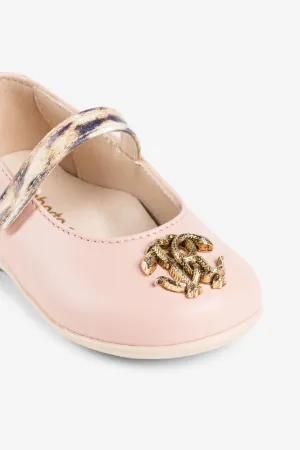 Mirror Snake Mary Jane Shoes
