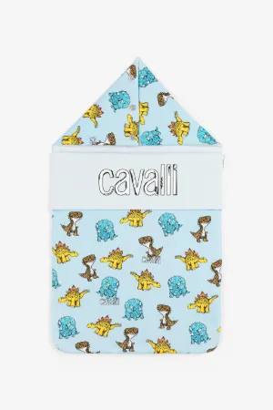 Nido para bebé con logotipo y estampado Dinosaur
