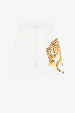 Pantalón corto con estampado Jaguar