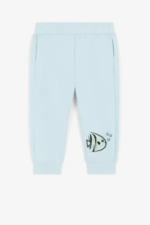 Pantalón de chándal con estampado Fish y logo