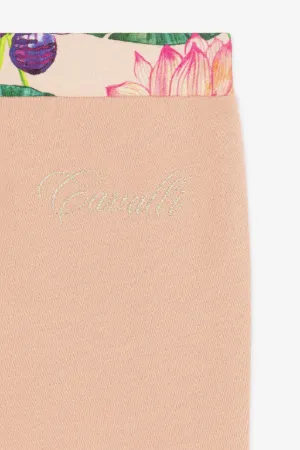 Pantalon de survêtement à imprimé floral