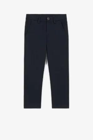 Pantalon en coton à broderie RC Monogram