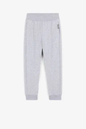 pantalones de chándal con logo bordado