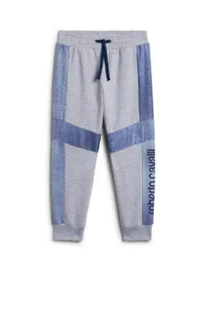 pantalones de chándal con paneles vaqueros - Tienda Online Oficial de  Roberto Cavalli®
