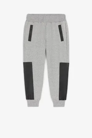 pantalones de chándal con parche del logo 