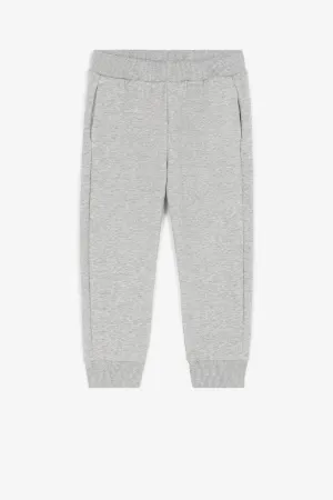 pantalones de chándal con parche del logo