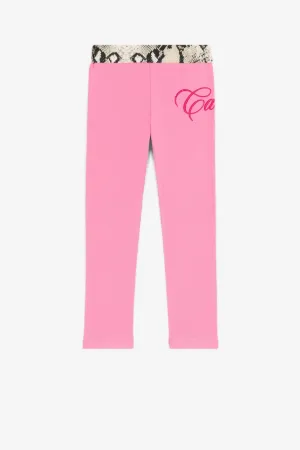 Pantaloni dritti con ricamo