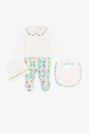 pelele con monograma estampado