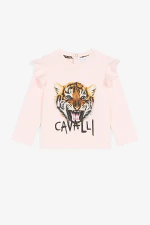 Queen Of Arizona-Print Ruffled Top