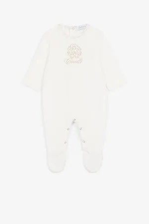 RC Monogram-Embroidered Babygrow