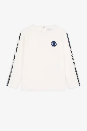 RC Monogram-Embroidered Top
