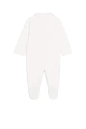 RC Monogram-Print Babygrow