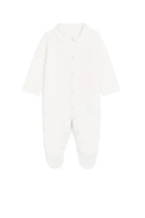 RC Monogram-Print Babygrow
