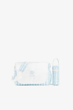 RC Monogram-Print Changing Bag Set
