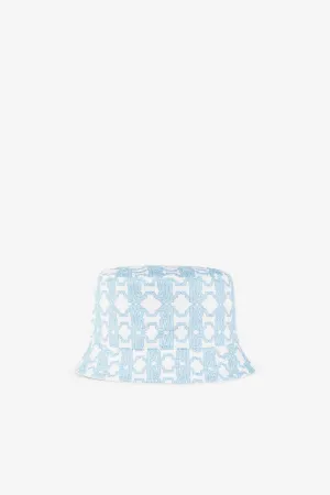 RC Monogram-Print Cotton Bucket Hat