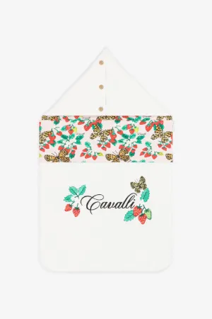 Sacco nanna con stampe farfalle e fragole
