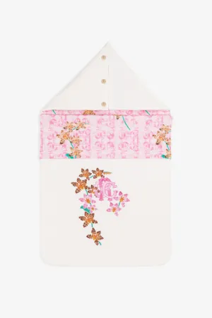 Schlafsack mit Monogramm-Print