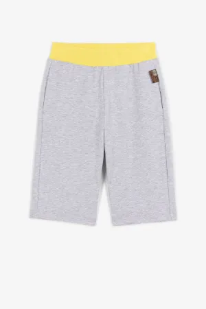 short de sport à logo imprimé