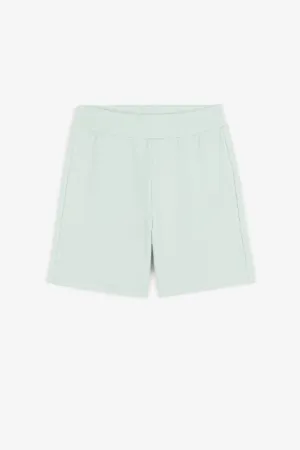 short en jersey à logo imprimé