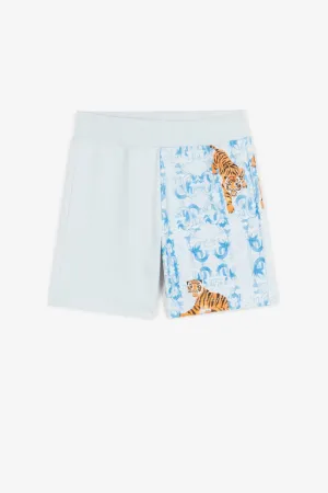 Shorts mit Tiger-Print