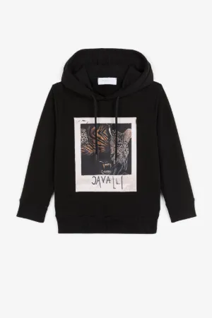 Sudadera con capucha y estampado Animalier Photograph