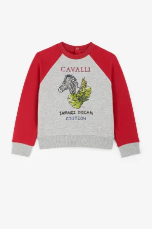 sudadera con estampado gráfico