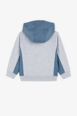 Sweat à capuche à logo brodé