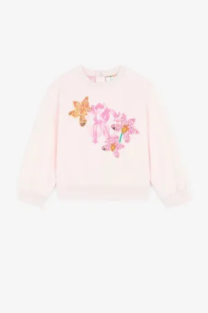 sweat à motif monogrammé