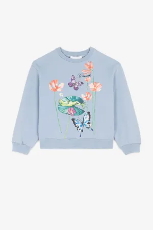 Sweatshirt mit grafischem Print