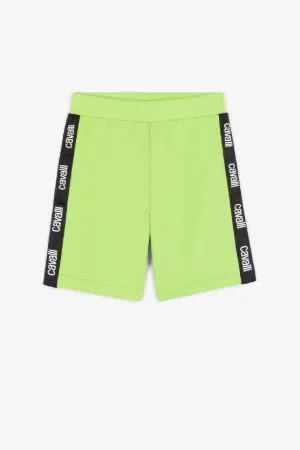 Sweatshorts mit Logo-Tape