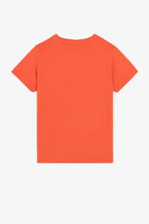 T-shirt à appliqué Animalier Patchwork