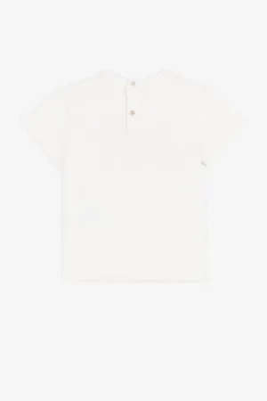 T-shirt à imprimés animaux et logo