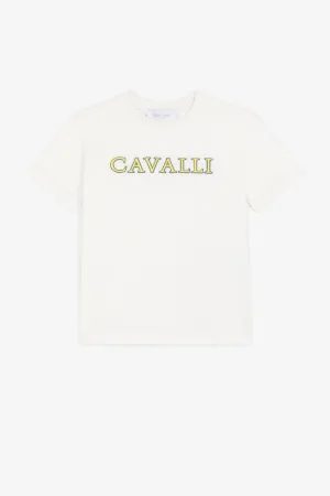 T-shirt à logo brodé
